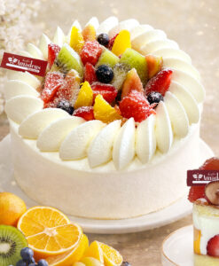 水果喬琪紗　Fruit Chiffon Cake